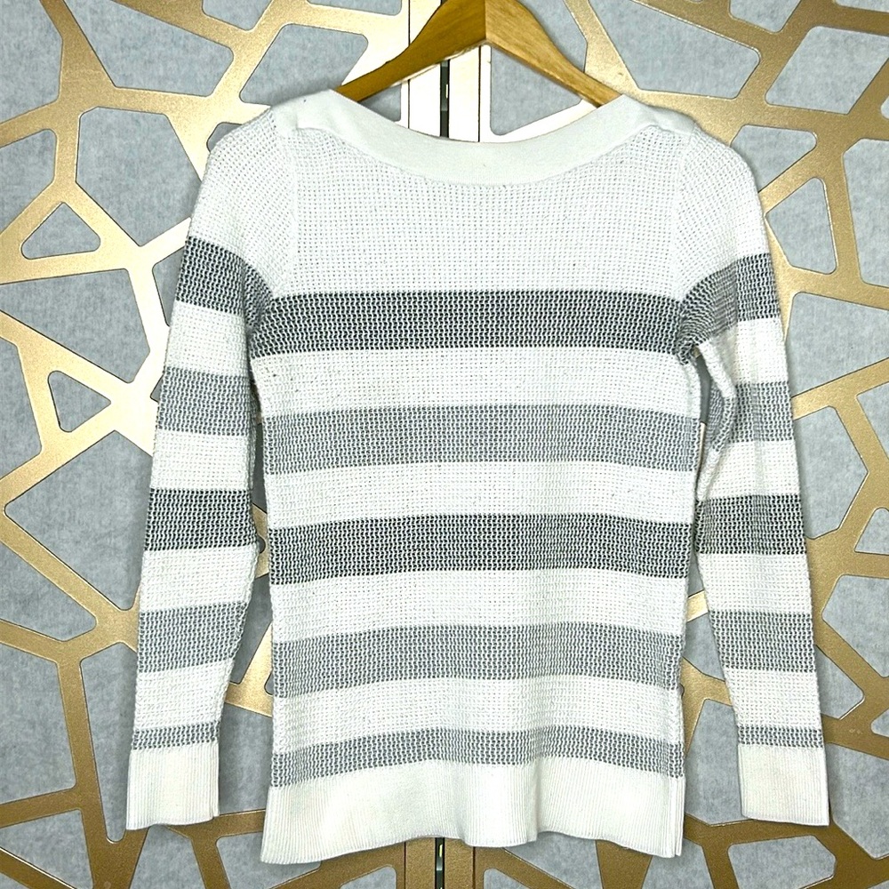 Tawnee Cotton Blend Waffle Stitch‎ Sweater